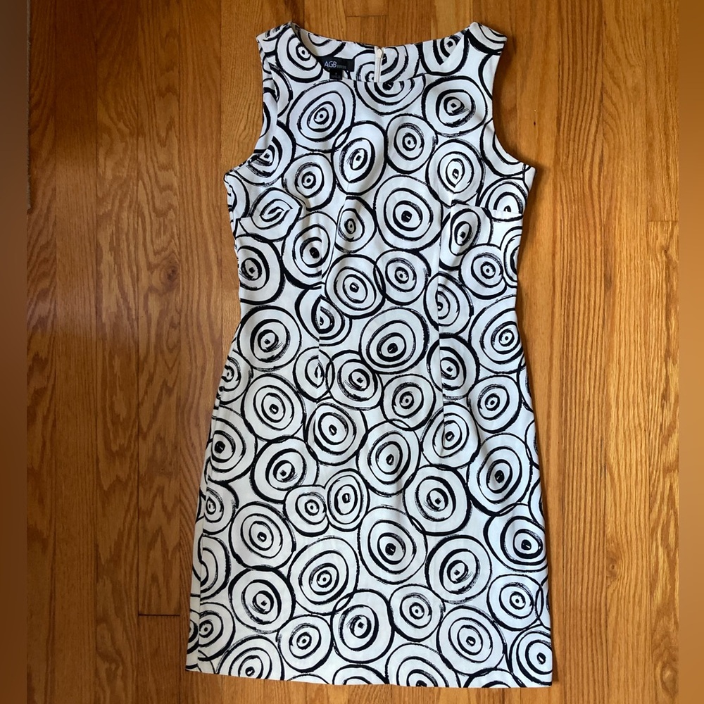 Black & White Swirl Dress 🖤🤍🖤🤍